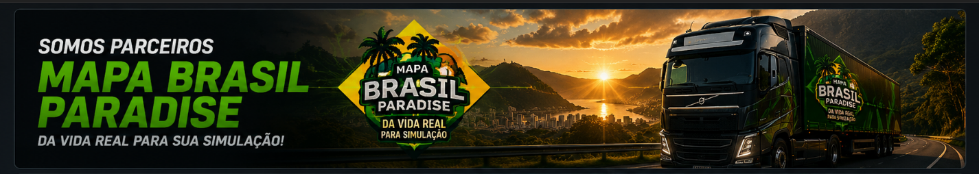 Mapa Brasil Paradise ETS2 e Vitinho Mods Launcher
